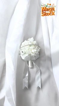 זר כלה אלגנטי לבן