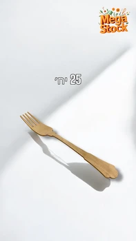 מזלג עץ חד פעמי