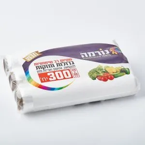  
שקיות גופיה במארז שלישייה
 